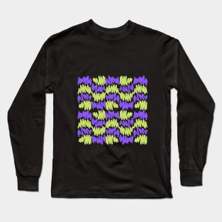 Waves colorful Long Sleeve T-Shirt